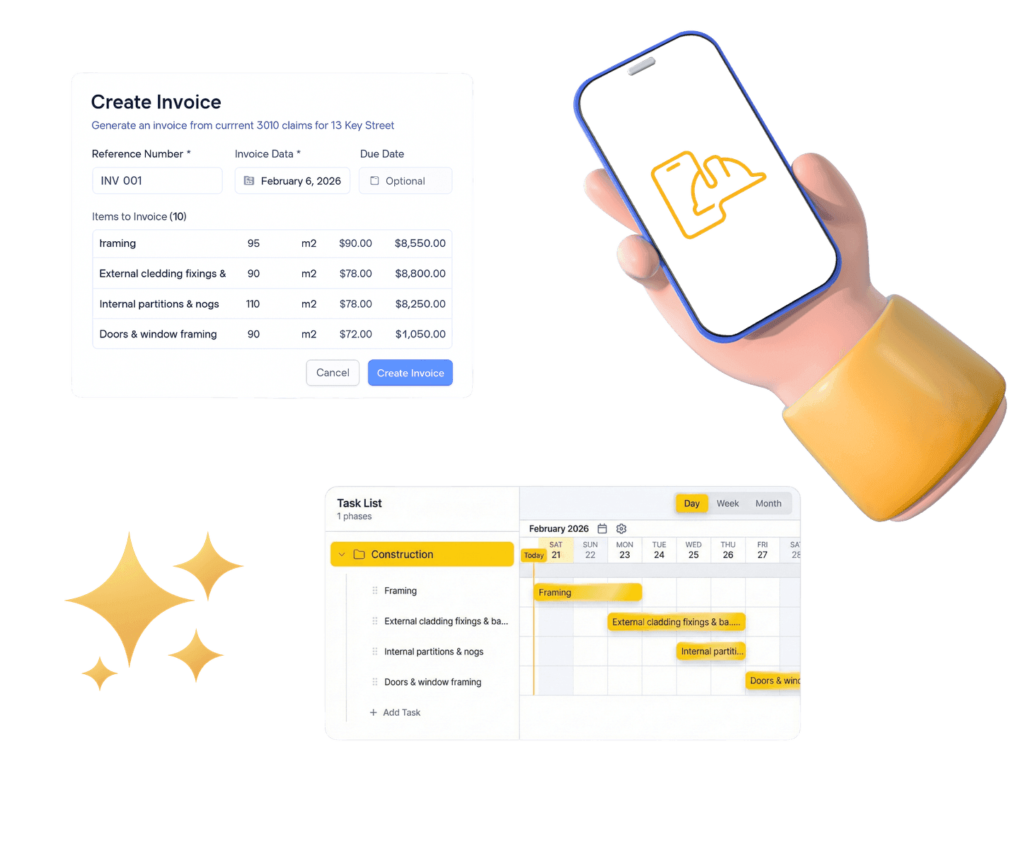 SyteSense app dashboard